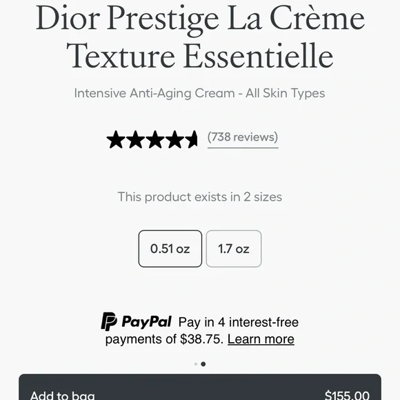 DIOR BUNDLE INCL PRESTIGE ($155 MSRP) & RED MAKEUP BAG NWT - Picture 12 of 13